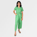Load image into Gallery viewer, The Daily Green Jumpsuit