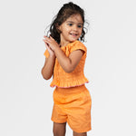 Load image into Gallery viewer, Peach, Please Girls Co-ords