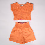 Load image into Gallery viewer, Peach, Please Girls Co-ords