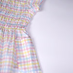 Load image into Gallery viewer, Rainbow Gingham Dress