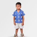 Load image into Gallery viewer, Blue Blossom Camp Shirt