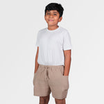 Load image into Gallery viewer, Beige Utility Shorts