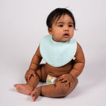 Load image into Gallery viewer, Cloudberry Kiss Reversible Bib With Piping