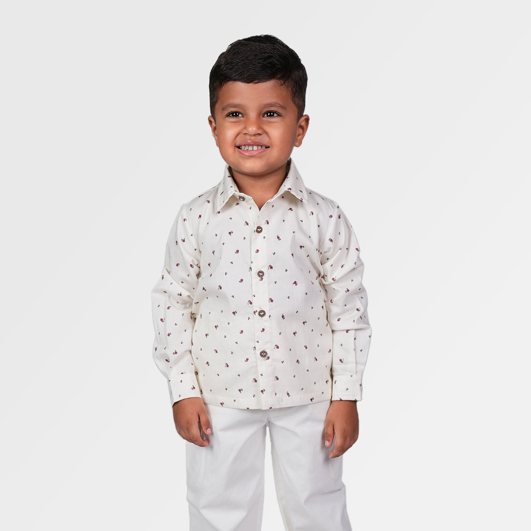 Mini Bloom Formal Shirt
