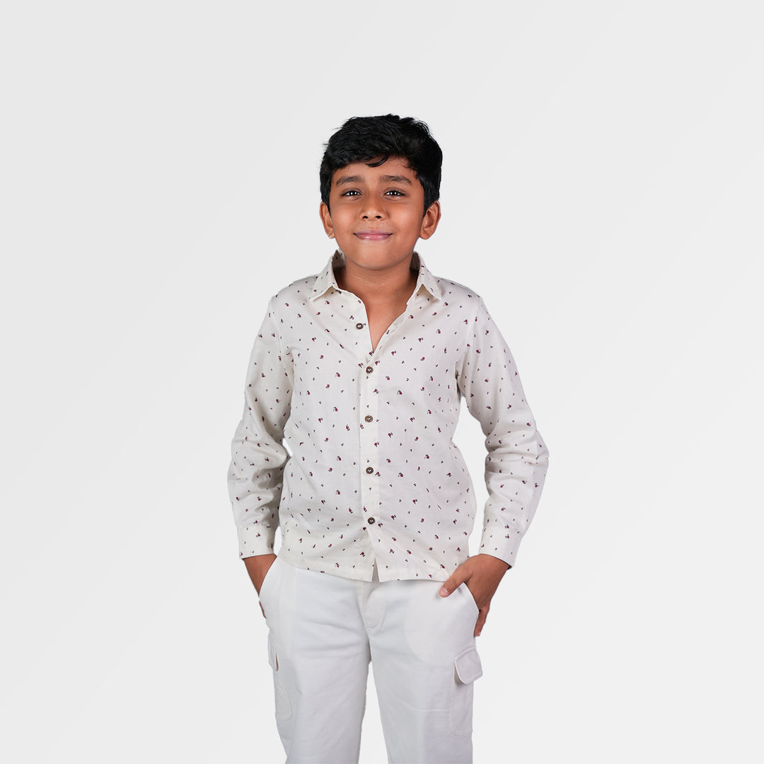 Mini Bloom Formal Shirt