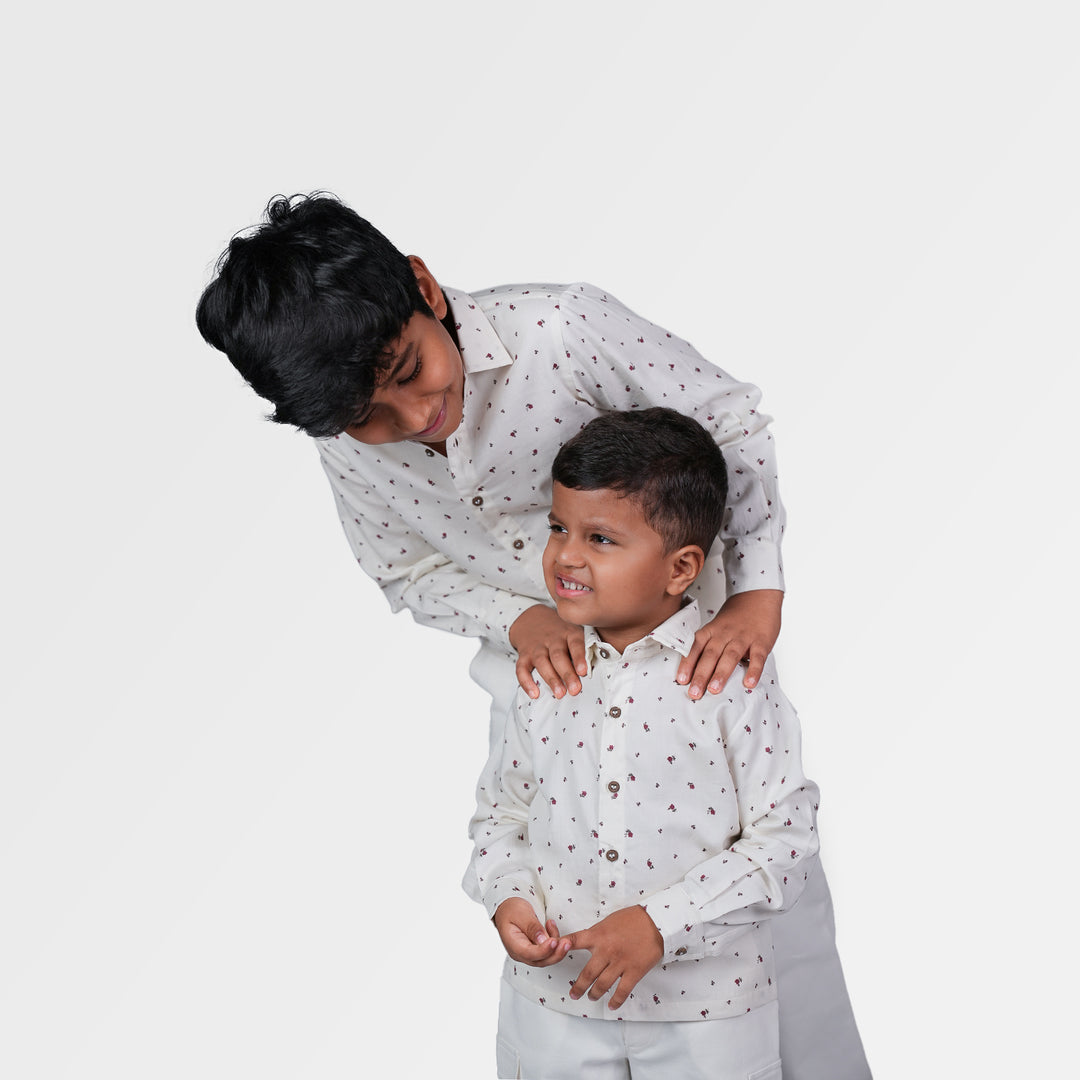Mini Bloom Formal Shirt