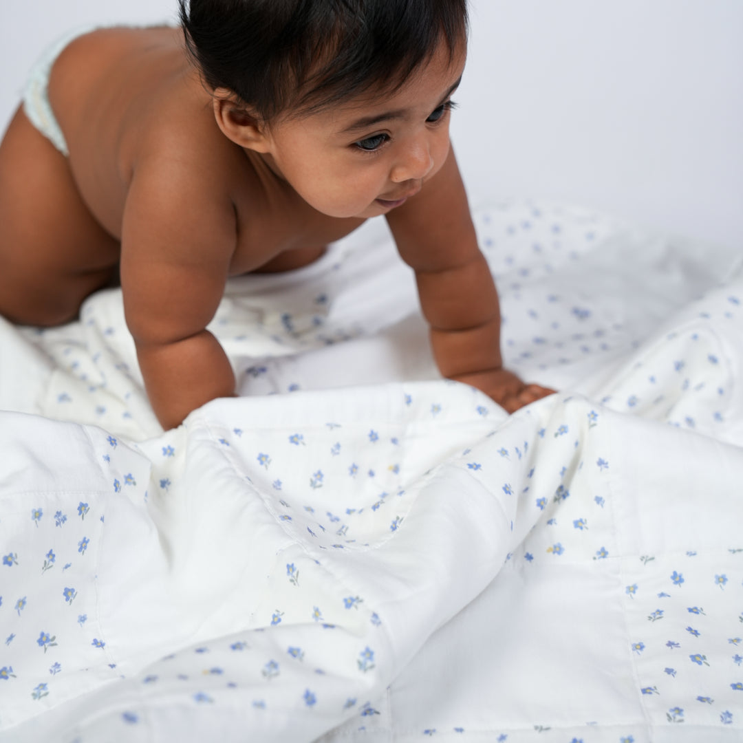 Twinkle Petal Double Sided 
Baby Blaket & Playmat