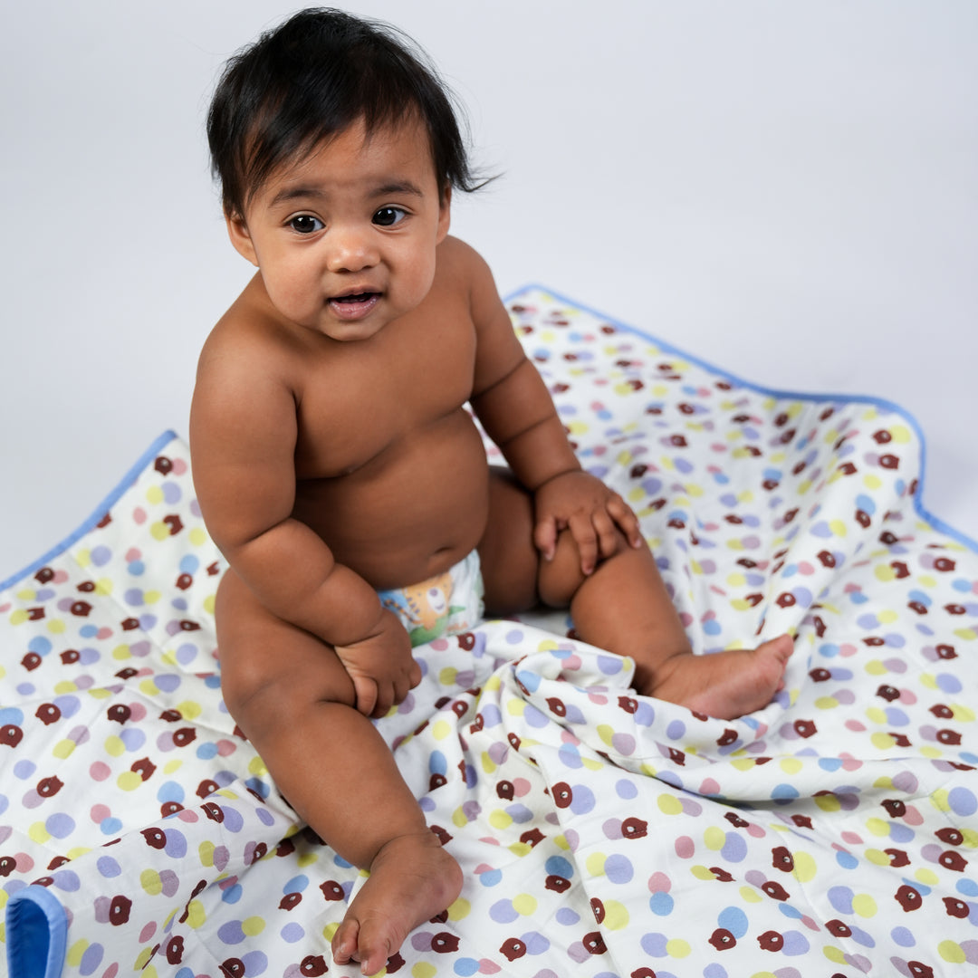 Bear to Dream Double Sided 
Baby Blaket & Playmat