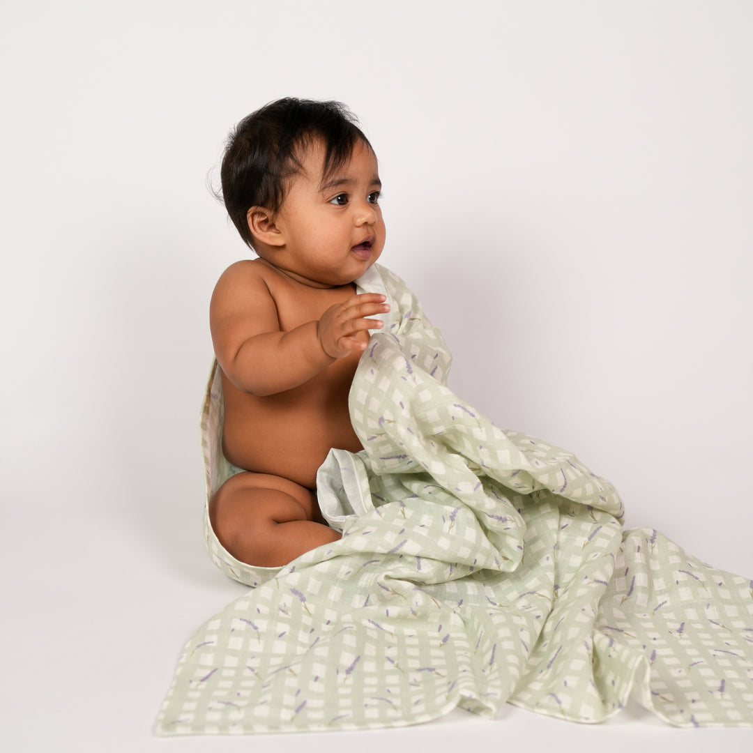 Lavender Lush Swaddle Wrap