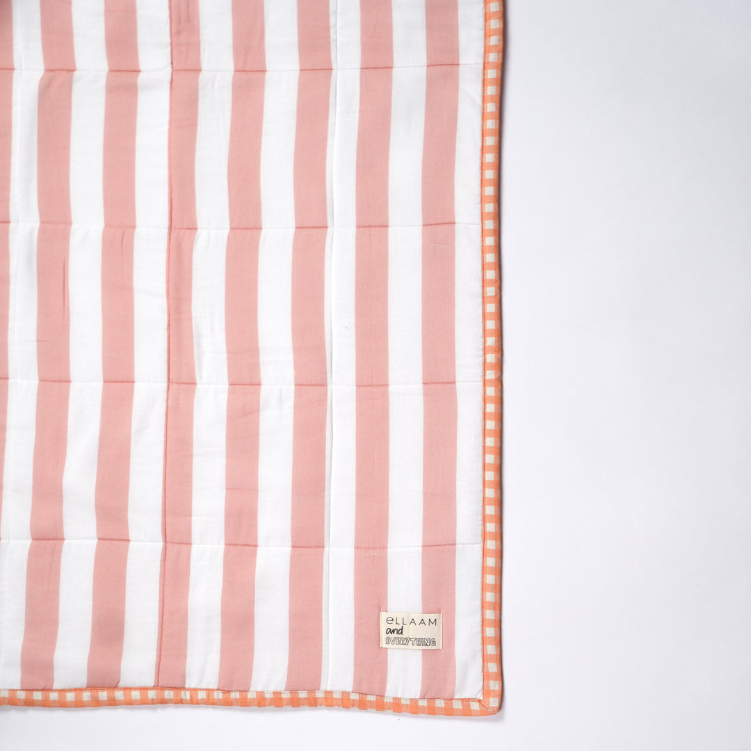 Whisker Me Warm Double Sided 
Baby Blaket & Playmat