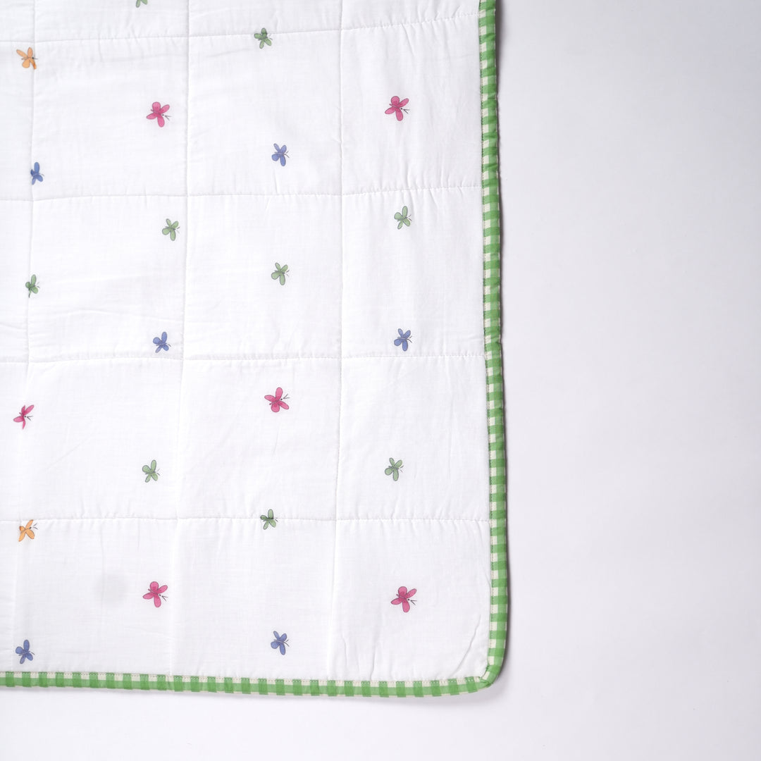 Dotterfly Dreams Double Sided 
Baby Blaket & Playmat