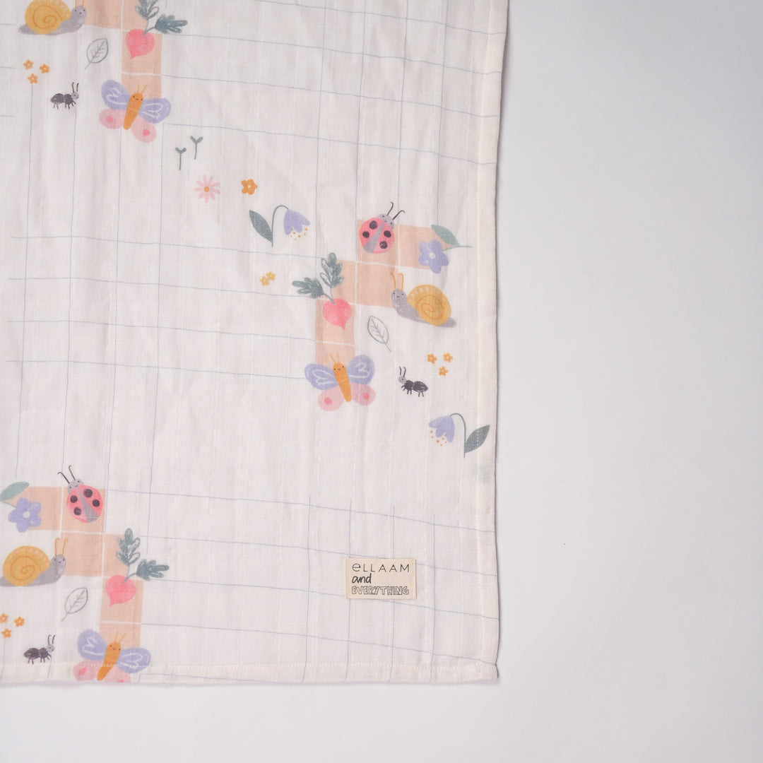 Hoppy Days Swaddle Wrap