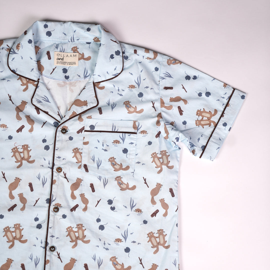 Otter Snooze Patrol Pyjama Set