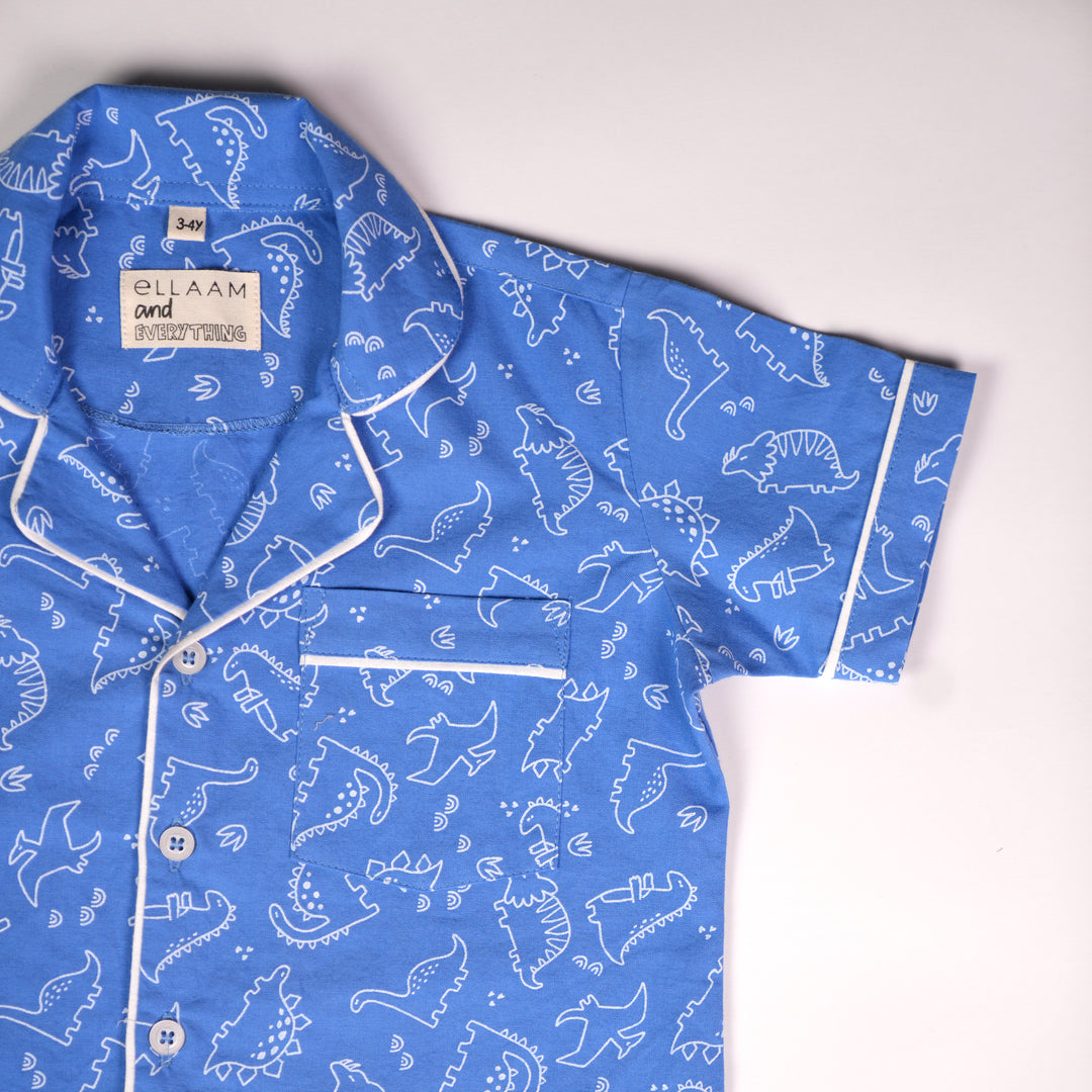 Midnight Dino Disco Pyjama Set