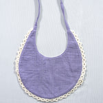 Load image into Gallery viewer, Violet Love Reversible Lace Bib
