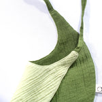 Load image into Gallery viewer, The Little Pea Reversible Bib

