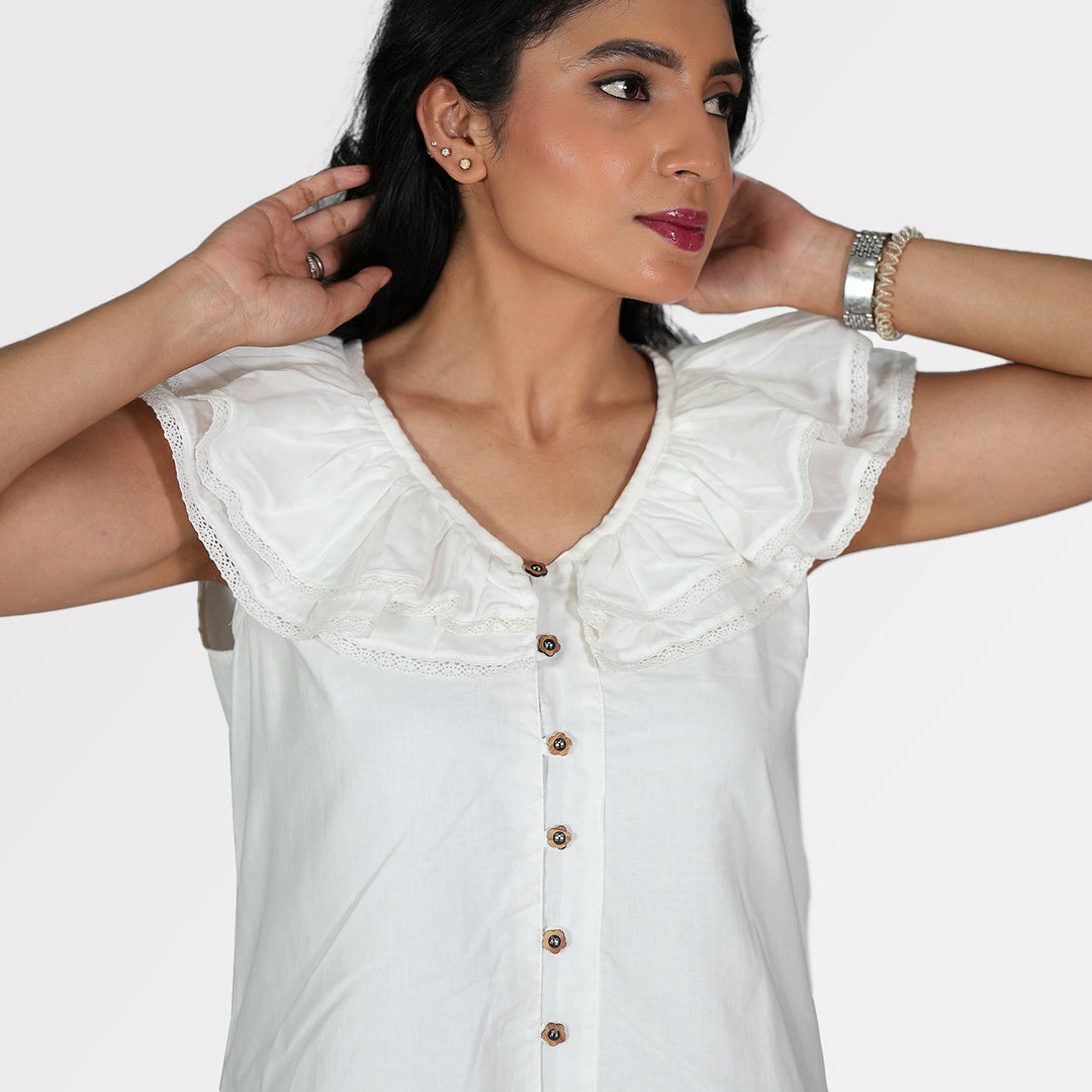 Laced With Love White Dress