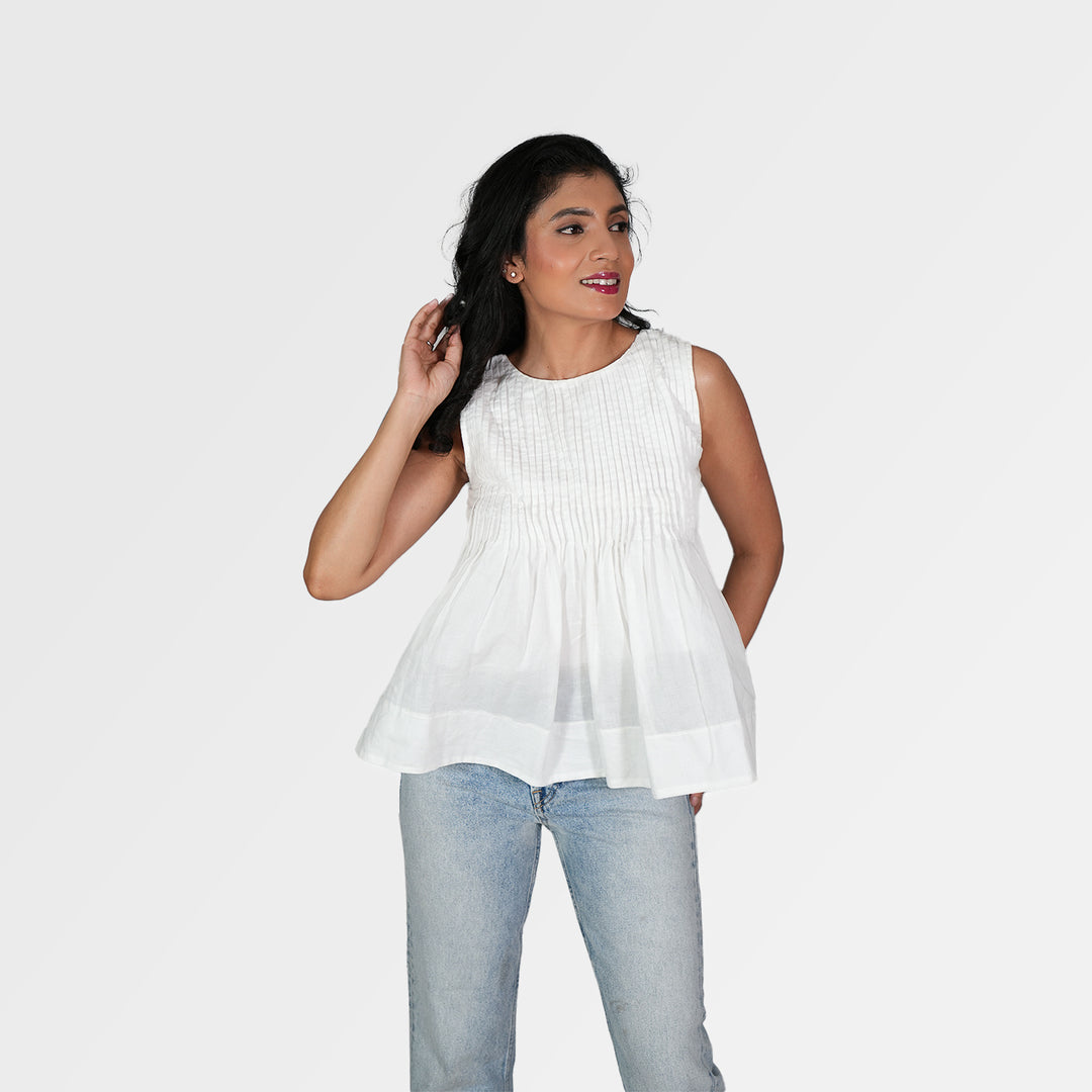 Marshmallow White Top