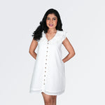 Load image into Gallery viewer, Laced With Love White Dress
